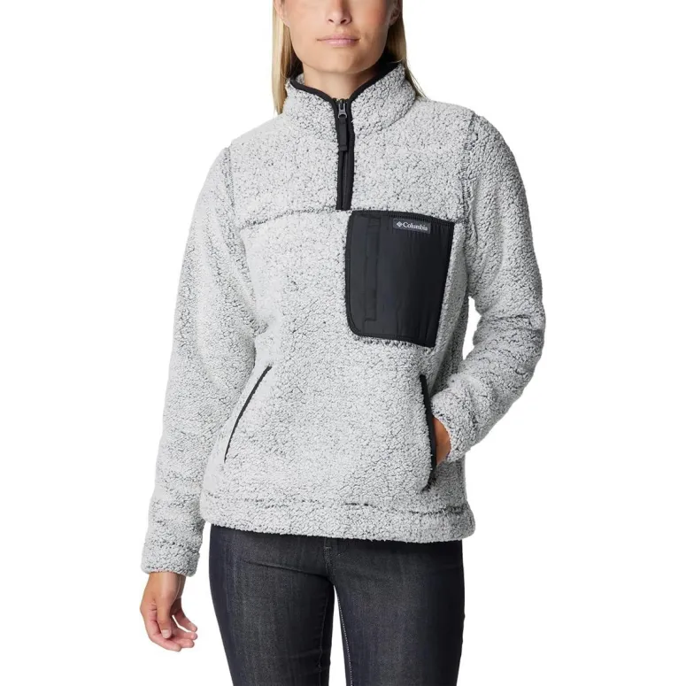 Bluza Damska Columbia Women's West Bend 1/4 Zip Fleece Pullover r. L Szara