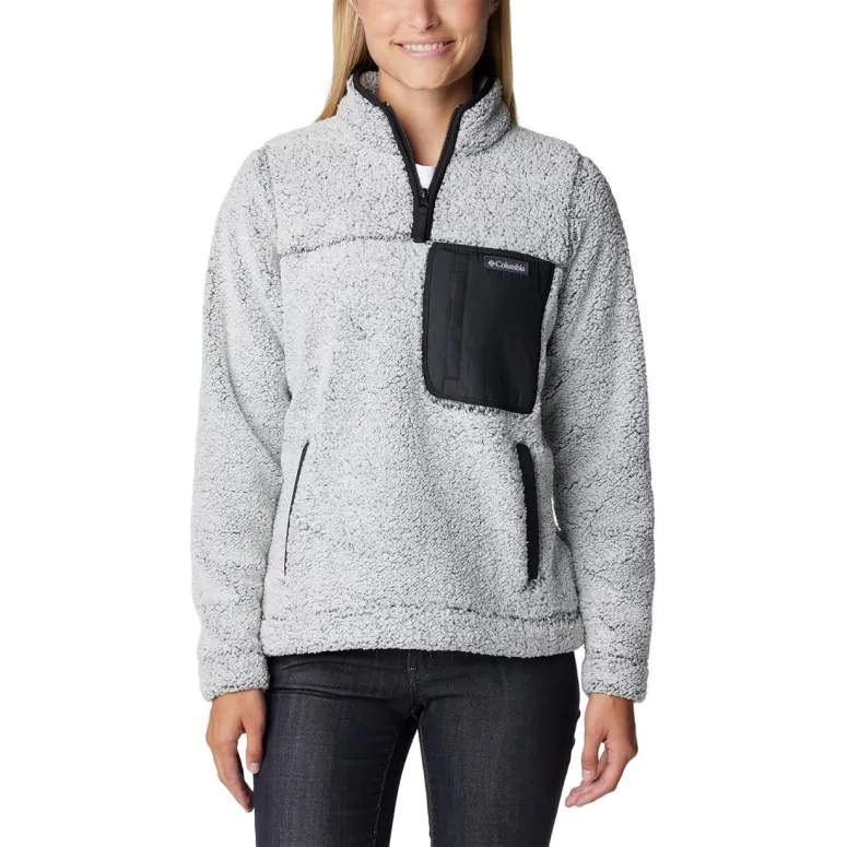 Bluza Damska Columbia Women's West Bend 1/4 Zip Fleece Pullover r. L Szara