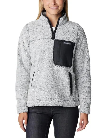 Bluza Damska Columbia Women's West Bend 1/4 Zip Fleece Pullover r. L Szara