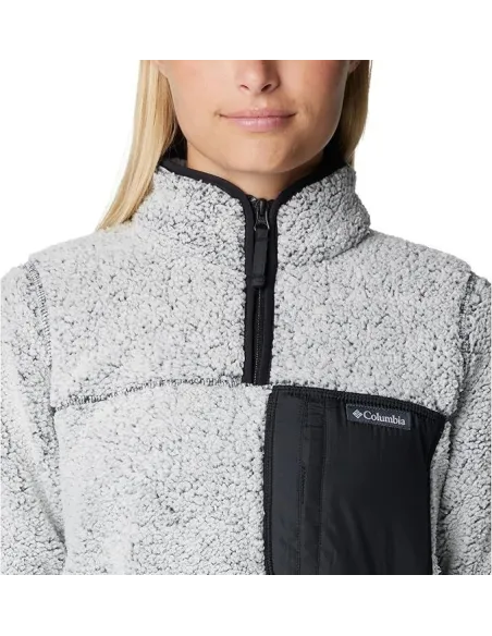 Bluza Damska Columbia Women's West Bend 1/4 Zip Fleece Pullover r. L Szara