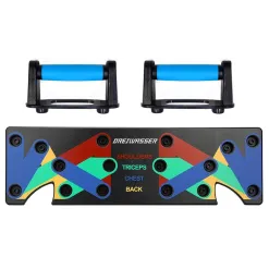 Deska 9w1 Ćwiczenia Trening Siłowy DreiWasser Przenośna Uchwyty Do Pompek