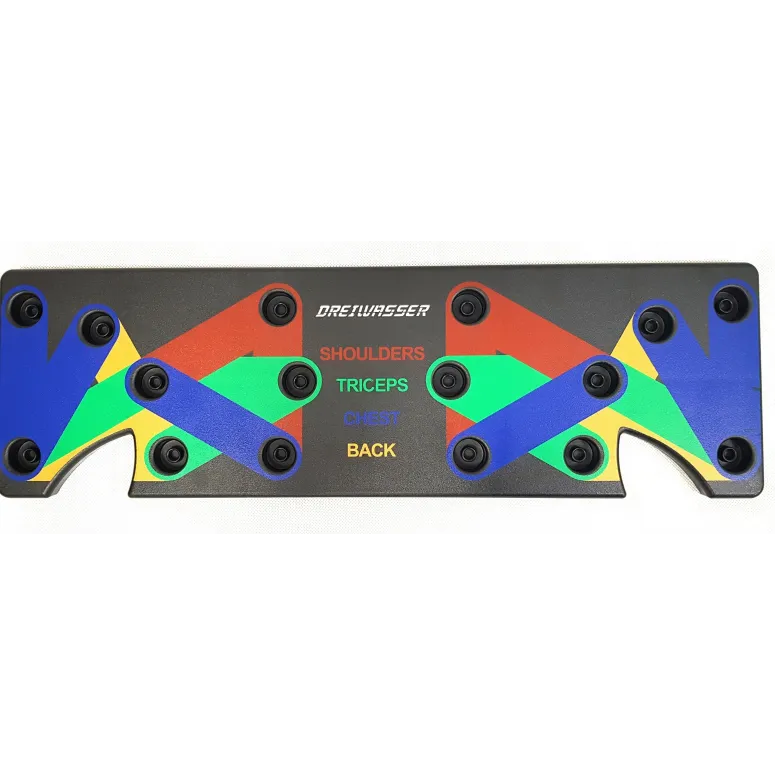 Deska 9w1 Ćwiczenia Trening Siłowy DreiWasser Przenośna Uchwyty Do Pompek