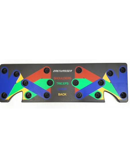 Deska 9w1 Ćwiczenia Trening Siłowy DreiWasser Przenośna Uchwyty Do Pompek