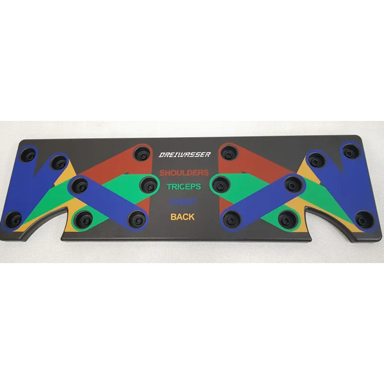 Deska 9w1 Ćwiczenia Trening Siłowy DreiWasser Przenośna Uchwyty Do Pompek