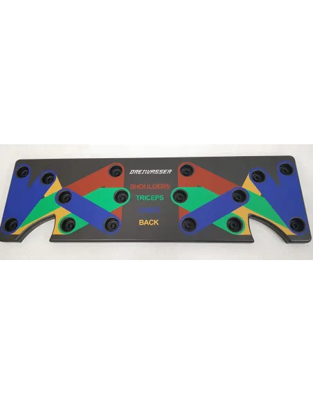 Deska 9w1 Ćwiczenia Trening Siłowy DreiWasser Przenośna Uchwyty Do Pompek
