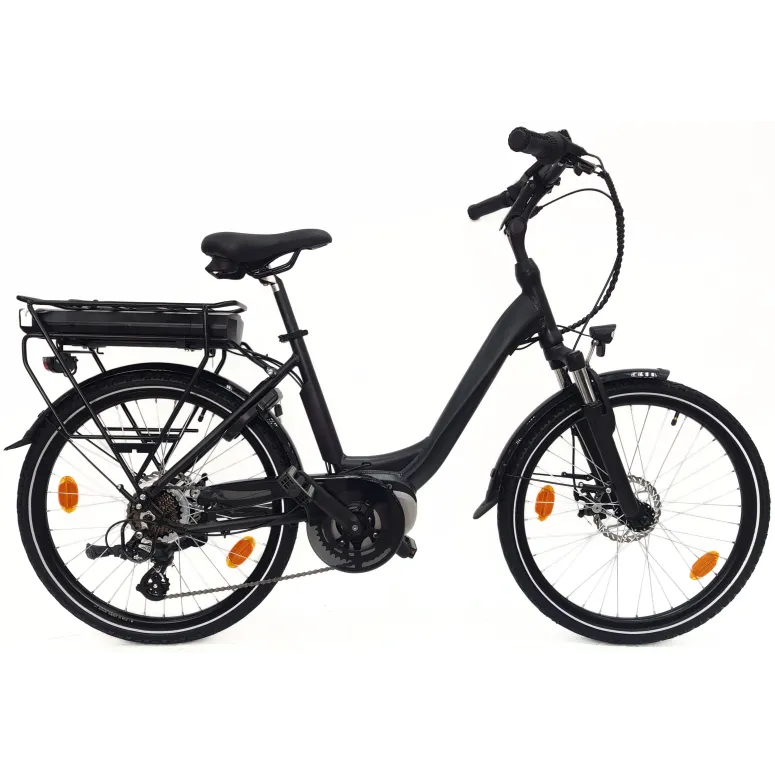 Elektryczny Rower Miejski 24 Alu Revo Altus Tarcze Wspomaganie 250W 13Ah