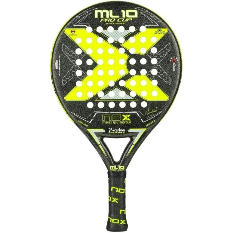 Rakieta Do Padla NOX ML10 Pro Cup Black Edition Włókno Szklane Carbon HR3