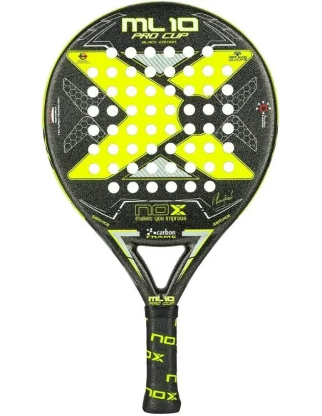Rakieta Do Padla NOX ML10 Pro Cup Black Edition Włókno Szklane Carbon HR3