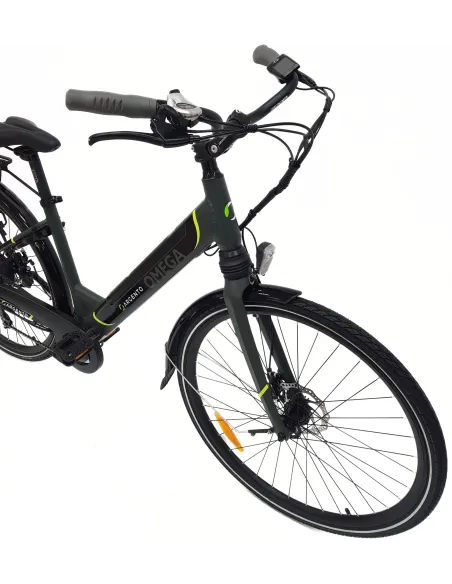 Elektryczny Rower Miejski 28 Alu Uniwersalny Wspomaganie Tarcze Oświetlenie