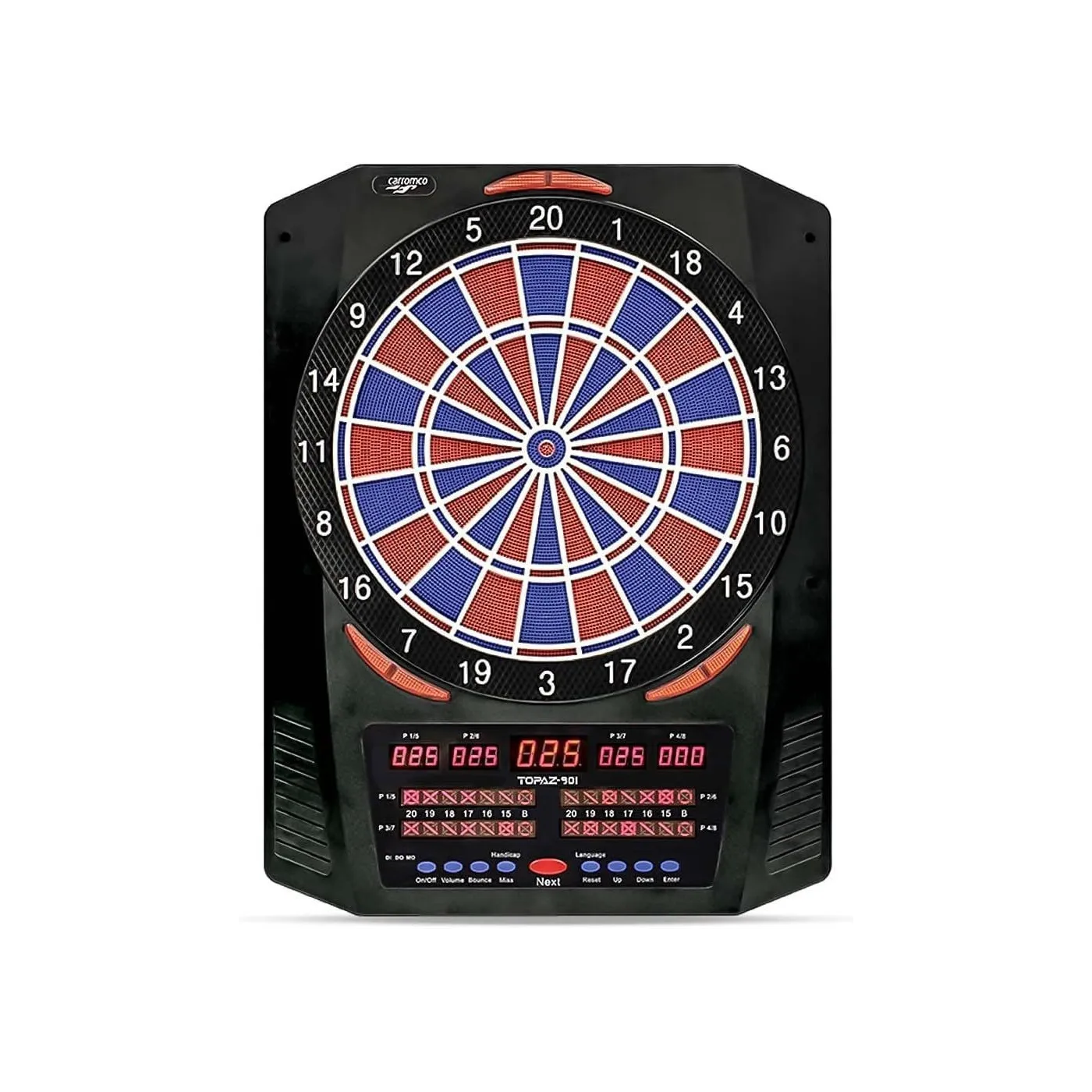 Tarcza Do Rzutek Elektroniczna Dart Carromco Topaz-901 40 Gier Akcesoria