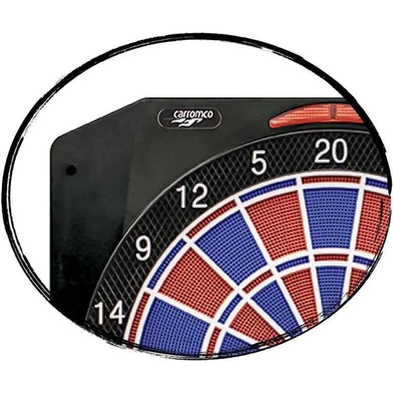 Tarcza Do Rzutek Elektroniczna Dart Carromco Topaz-901 40 Gier Akcesoria