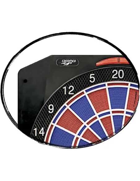 Tarcza Do Rzutek Elektroniczna Dart Carromco Topaz-901 40 Gier Akcesoria