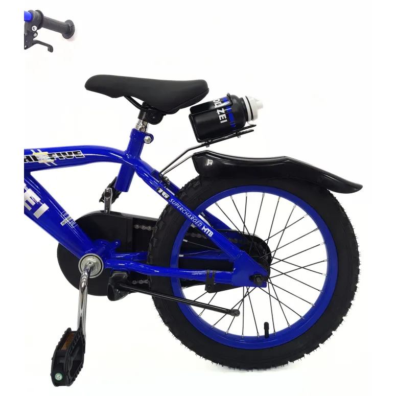 Rower Dziecięcy 16 Chłopięcy Policja Błotniki Dzwonek Bidon Stopka Osłona