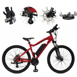 Elektryczny Rower Górski 27,5 Damski Męski MTB Wspomaganie Cyngle Stopka