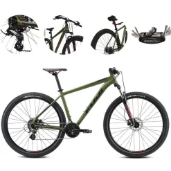 Rower Górski 29 Alu Damski Męski Hydraulika Altus Cyngle Hardtail Odblaski