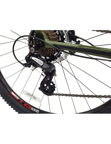 Rower Górski 29 Alu Damski Męski Hydraulika Altus Cyngle Hardtail Odblaski