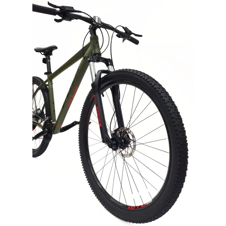 Rower Górski 29 Alu Damski Męski Hydraulika Altus Cyngle Hardtail Odblaski