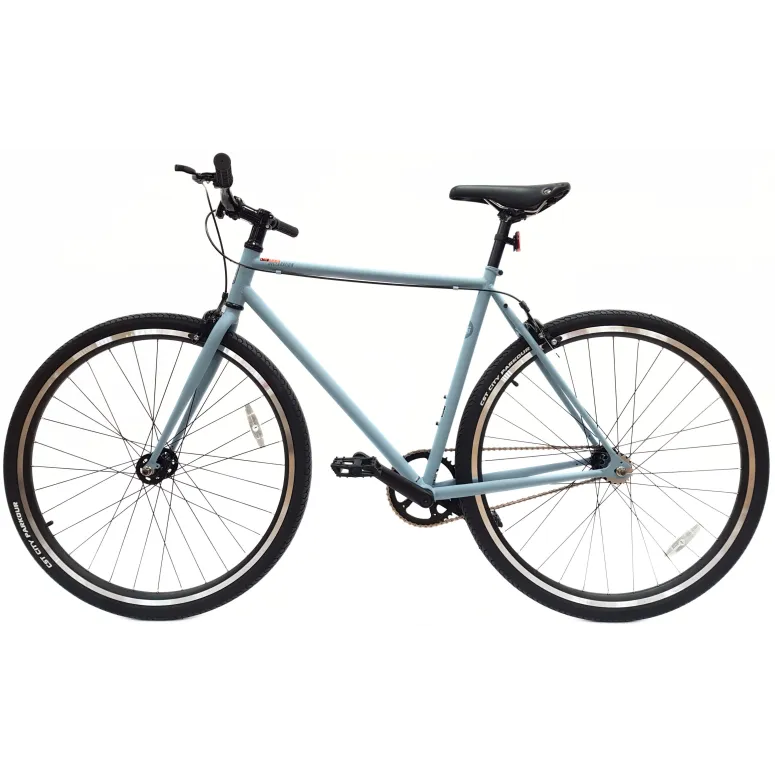 Rower Ostre Koło 28 Miejski U-Brake Singlespeed Odblaski Lekki Uniwersalny