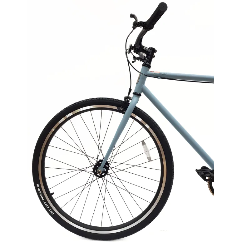 Rower Ostre Koło 28 Miejski U-Brake Singlespeed Odblaski Lekki Uniwersalny