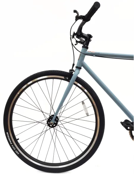 Rower Ostre Koło 28 Miejski U-Brake Singlespeed Odblaski Lekki Uniwersalny