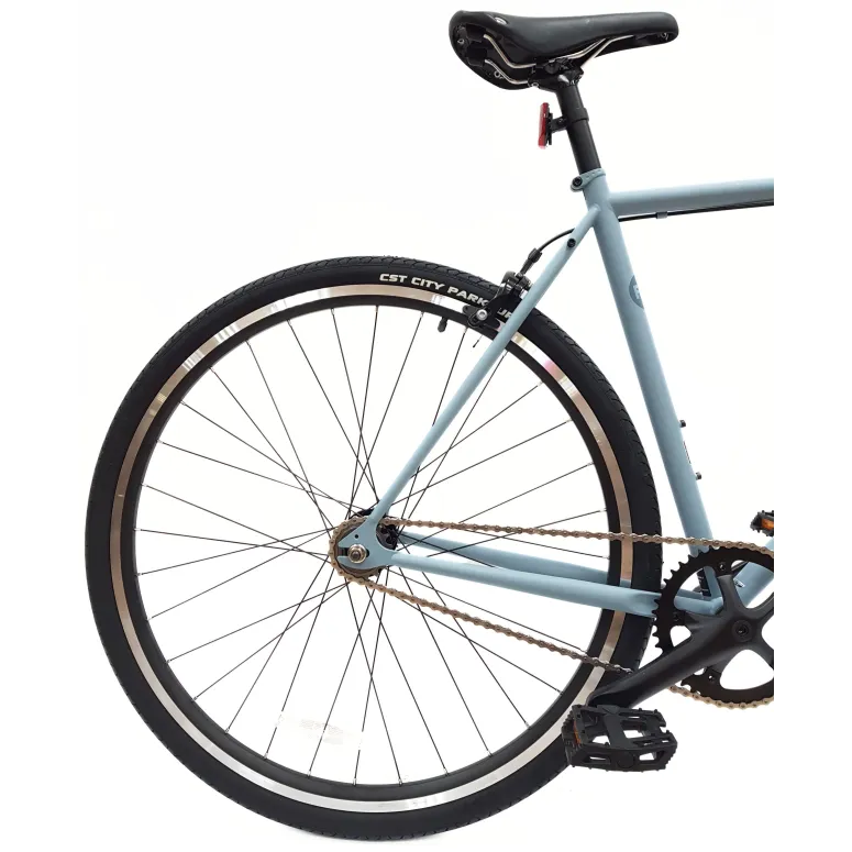 Rower Ostre Koło 28 Miejski U-Brake Singlespeed Odblaski Lekki Uniwersalny