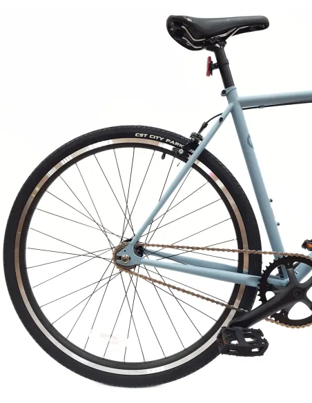 Rower Ostre Koło 28 Miejski U-Brake Singlespeed Odblaski Lekki Uniwersalny