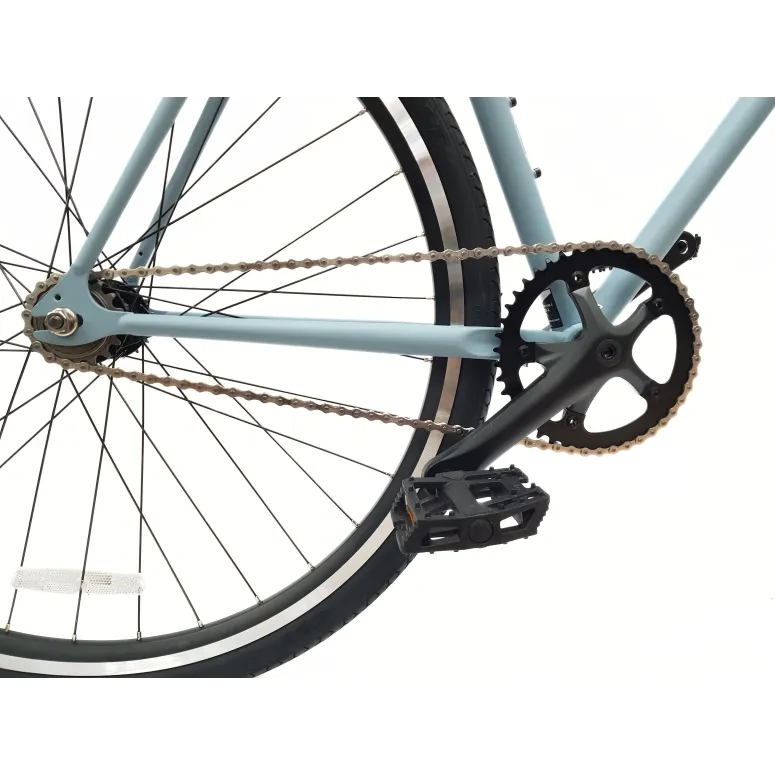 Rower Ostre Koło 28 Miejski U-Brake Singlespeed Odblaski Lekki Uniwersalny