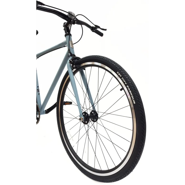 Rower Ostre Koło 28 Miejski U-Brake Singlespeed Odblaski Lekki Uniwersalny