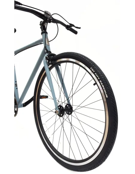 Rower Ostre Koło 28 Miejski U-Brake Singlespeed Odblaski Lekki Uniwersalny