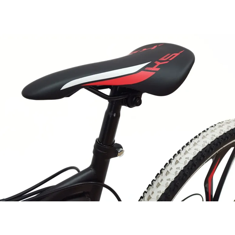 Rower Górski MTB 27,5 Stal Młodzieżowy 21 Biegów 10 Szprych Tarcze Dzwonek