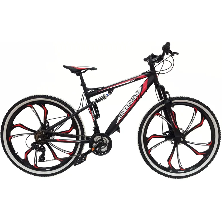 Rower Górski MTB 27,5 Stal Młodzieżowy 21 Biegów 10 Szprych Tarcze Dzwonek