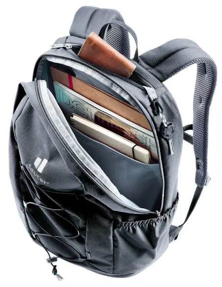 Plecak Miejski Deuter Gogo 25L Uniwersalny Sportowy Czarny Airstripes Lekki