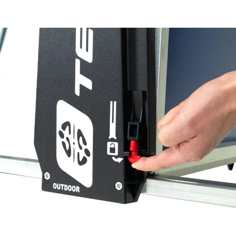 Stół Do Tenisa Stołowego CORNILLEAU Tectonic Outdoor Składany Siatka Blue