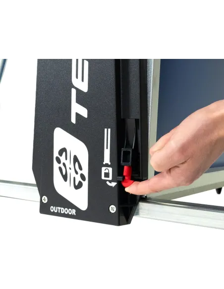 Stół Do Tenisa Stołowego CORNILLEAU Tectonic Outdoor Składany Siatka Blue