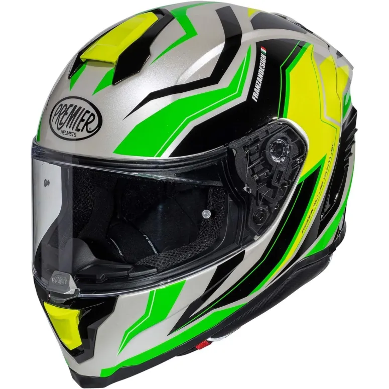 Kask Motocyklowy Premier Hyper RW 6 Integralny ECE 22.05 Zestaw M 57cm