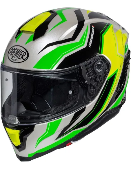 Kask Motocyklowy Premier Hyper RW 6 Integralny ECE 22.05 Zestaw M 57cm