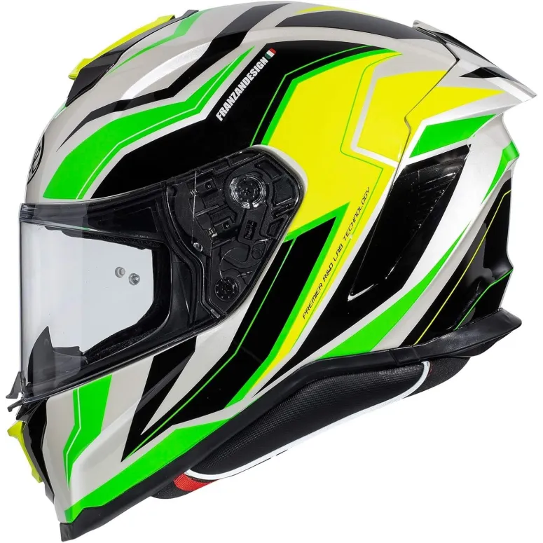 Kask Motocyklowy Premier Hyper RW 6 Integralny ECE 22.05 Zestaw M 57cm