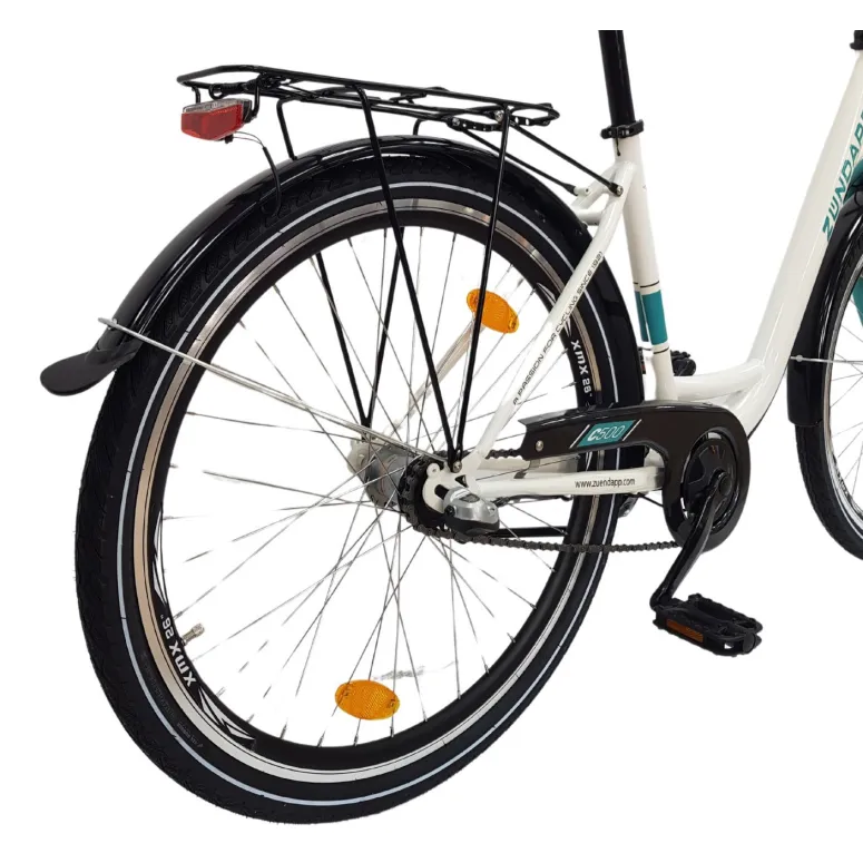 Rower Miejski Damski Dziewczęcy 26 Shimano Nexus 3 Biegi Kontra Dynamo