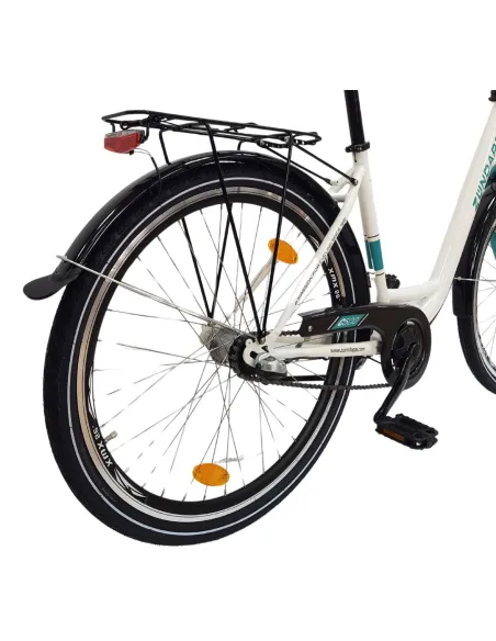 Rower Miejski Damski Dziewczęcy 26 Shimano Nexus 3 Biegi Kontra Dynamo