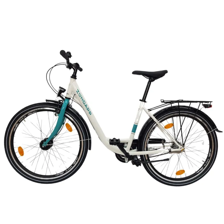 Rower Miejski Damski Dziewczęcy 26 Shimano Nexus 3 Biegi Kontra Dynamo