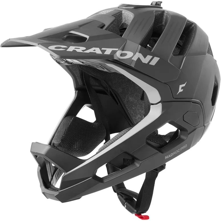 Kask Rowerowy Cratoni Madroc Fullface MTB roz. S/M (54-58cm) Black Matt