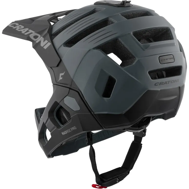 Kask Rowerowy Cratoni Madroc Fullface MTB roz. S/M (54-58cm) Black Matt