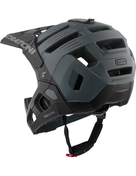 Kask Rowerowy Cratoni Madroc Fullface MTB roz. S/M (54-58cm) Black Matt