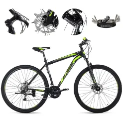 Rower Górski 29 MTB Hardtail Męski Damski Tarcze Microshift Stopka Odblaski