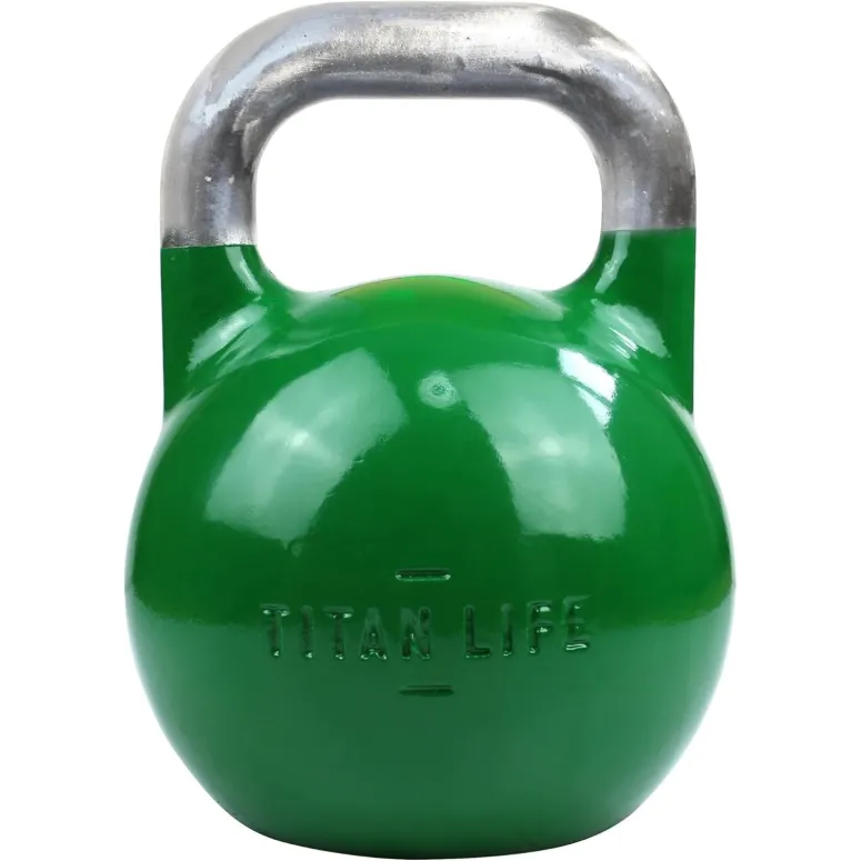Kettlebell TITAN LIFE PRO Stalowy Competition Turniejowy Hantel Kettle 24kg