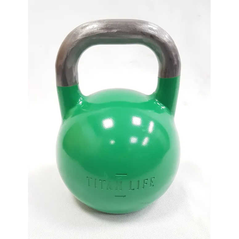 Kettlebell TITAN LIFE PRO Stalowy Competition Turniejowy Hantel Kettle 24kg