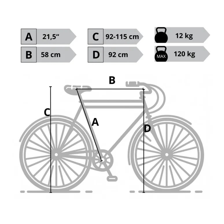 Rower Ostre Koło 28 Miejski U-Brake Odblaski Singlespeed Uniwersalny Lekki