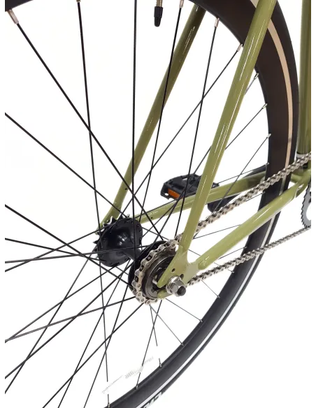 Rower Ostre Koło 28 Miejski U-Brake Odblaski Singlespeed Uniwersalny Lekki