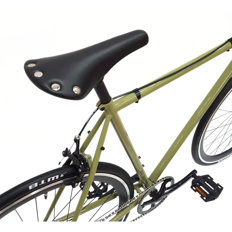 Rower Ostre Koło 28 Miejski U-Brake Odblaski Singlespeed Uniwersalny Lekki