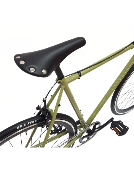 Rower Ostre Koło 28 Miejski U-Brake Odblaski Singlespeed Uniwersalny Lekki